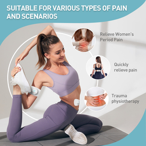 Muestra 8 modos de Terapia Física Estimulador muscular Masajeador Alivio del dolor corporal Electrodo Tens Máquina Producto de masaje - Product Image 5