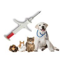 Microchip de Identificación para Mascotas HECERE, Transpondedor RFID EM4305 de 2.12*12mm y 134.2kHz, Mini Etiqueta Impermeable con Certificación ICAR