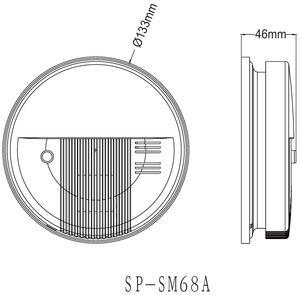 SPRLUX detektor asap <span class=keywords><strong>Alarm</strong></span> api, sistem keamanan Hotel rumah dioperasikan baterai - Product Image 6
