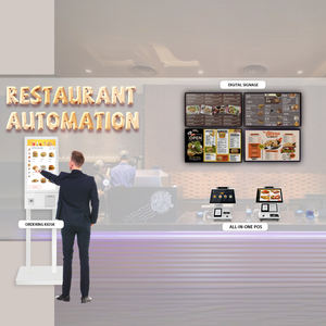 Macdonald-máquina de pedido con pantalla táctil inteligente, quiosco, sdk, QR, POS, Terminal de pago, autoservicio, con impresora de recibos - Product Image 6