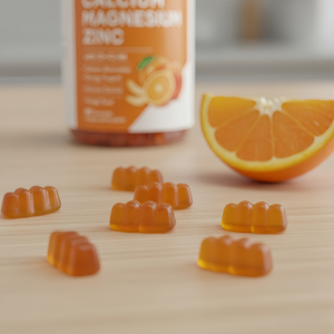 Caramelle Gommose OEM/ODM di Calcio, Magnesio e Zinco con Vitamina D3 e K2, Integratore di Calcio e Magnesio per il Supporto Immunitario - Product Image 2