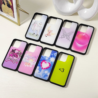 Étui de téléphone en tissu + acrylique + TPU pour iphone 16promax/Iphone 16pro/16/16plus /15promax/15plus/14/13/12 coque de protection colorée
