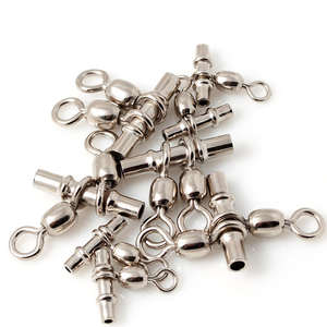 إكسسوارات أدوات صيد السمك في المياه المالحة + 1 من الفولاذ المقاوم للصدأ للصيد 3 طرق تدور الرافعة عبر الخط - Product Image 1