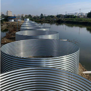 Garnalenvijvers Met Hoge Dichtheid, 1.85 Meter Hoge Gegalvaniseerde Staalplaat Kweekvijvers, Canvas Watertanks, Nieuw Type Visvijvers - Product Image 5