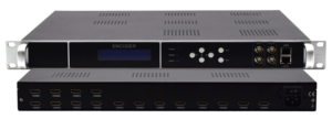 Encodeur modulateur Q324 H.264 ISDB-T DVB-T QAM ATSC RF avec double entrée ASI et contrôle Web/LCD pour usage commercial et télévision hôtelière - Product Image 3