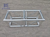 Structure triangulaire en aluminium, treillis carré en alliage 6061-T6 pour éclairage de scène et toiture