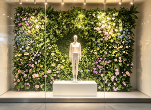 Muro Vegetal Biomimético Personalizado de Alta Gama, Paisaje Artificial, Muro Vegetal Estereoscópico, Fondo para Balcón - Product Image 4