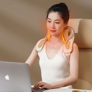 Shiatsu Elektrisches Nacken <span class=keywords><strong>massage</strong></span> gerät mit Wärme für die Entspannung der Nacken-Schulter muskulatur Inklusive <span class=keywords><strong>Massage</strong></span> kissen Perfektes Familien geschenk - Product Image 2