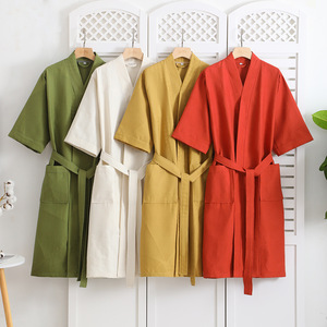 Short Sleeve Women Bathrobe <strong>Hotel</strong> <strong>Style</strong> Kimono Bright Colors Summer Soft Home Bath <strong>Robe</strong> Gift Sets Bath <strong>Robes</strong> With Custom Logo