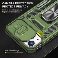 Nouvelle armure 360 degrés Rotation anneau en métal Anti-chute voiture béquille coque de téléphone pour Iphone 11 12 13 14 Pro Max 7 8 Plus