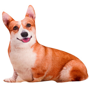 Chất Lượng Cao Mềm Nhồi Bông Pug Hippie Tường Trường Hợp Tùy Chỉnh In Logo Đệm Bao Gồm Dễ Thương Động Vật Món Quà Vui Vẻ Con Chó Gối - Product Image 1