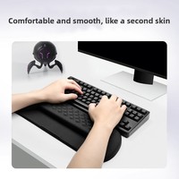 Support de clavier mécanique, repose-poignet pour ordinateur de bureau, repose-poignet en mousse à mémoire de forme, tapis de souris ergonomique en gros