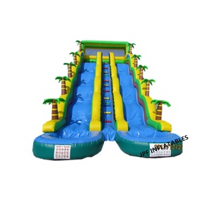 Tobogan Inflable De Palmeras Con Piscina Para <span class=keywords><strong>La</strong></span> Diversion Del Verano - Product Image 3