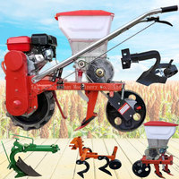 Semoir à arachides, planteuse de maïs à une rangée, cultivateur manuel, désherbeur, micro-motoculteur, cultivateur pour ameublir le sol
