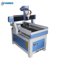YN 6090 usine Mini petit 3d 4 axes travail du bois métal aluminium laiton Pcb rotatif CNC forage graveur routeur Machine à vendre