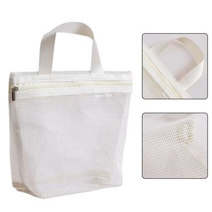 Bolsas <span class=keywords><strong>de</strong></span> almacenamiento <span class=keywords><strong>de</strong></span> maquillaje y artículos <span class=keywords><strong>de</strong></span> aseo <span class=keywords><strong>de</strong></span> malla <span class=keywords><strong>de</strong></span> nailon con ventana transparente, bolsos portátiles <span class=keywords><strong>de</strong></span> viaje, <span class=keywords><strong>organizador</strong></span> colgante <span class=keywords><strong>para</strong></span> herramientas <span class=keywords><strong>de</strong></span> ducha y cuidado corporal - Product Image 3