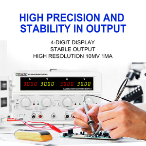 MATRIX MPS-3010H-3C แหล่งจ่ายไฟแบบเชิงเส้น 3 ช่องสัญญาณ 30V 10A 615W พร้อมโหมดอนุกรม-ขนาน พอร์ต RS485 USB - Product Image 3