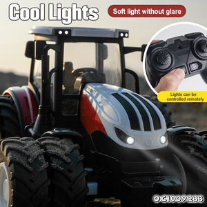 8 ruedas niños simulación granjero coche niños <span class=keywords><strong>Tractor</strong></span> conjunto juguetes control remoto camión modelo 1:24 escala para la venta - Product Image 3