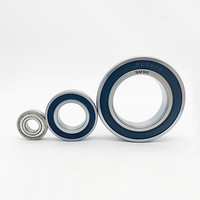Roulement à billes simple rangée en acier chromé de haute qualité 6205-2RS P0 de précision pour transmissions de voitures, moteurs, pompes à eau