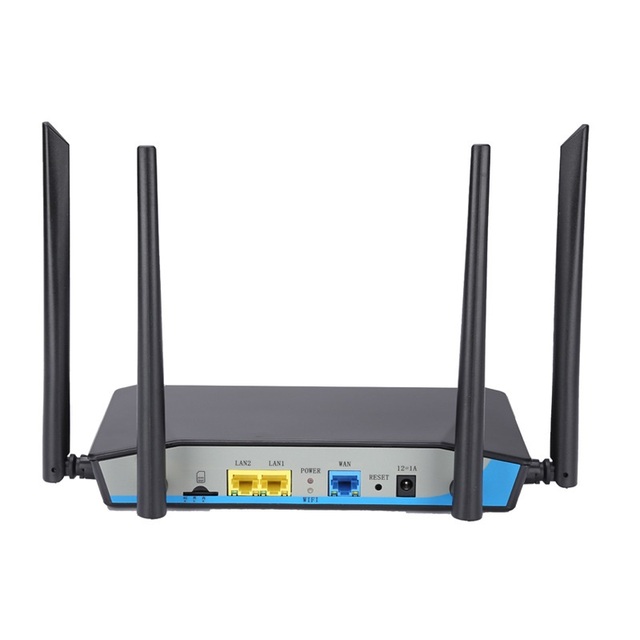 4G LTE Enterprise Wireless Mobile Hotspot WiFi Router 300Mbps Firewall QoS VPN Indoor CPE SIM Card RJ45 Port