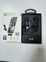 Microphone sans fil K9, microphone cravate sans fil, microphone lavalier sans fil, microphone portable audio-vidéo sans fil