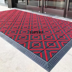 Tapis de porte modulaire en EVA lavable, tapis de sol antidérapant pour extérieur - Product Image 3
