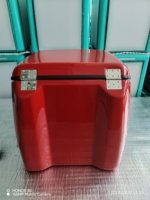 Top Case en Fibre de Verre pour Moto et Vélo Électrique, Boîte Arrière de 139L, Accessoire de Moto, Rangement Arrière