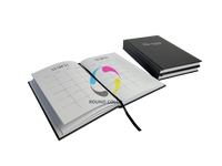 Carnet de notes A5 personnalisé 2026, écologique, couverture rigide, agenda, planificateur, imprimé offset sur carton, reliure cousue