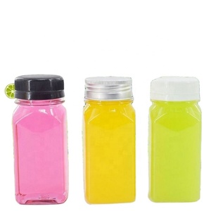100ml 150ml 200ml 250ml 300ml 350ml 400ml 500ml Empty Clear <b>Plastic</b> Juice Bottles and <b>Jars</b> - Product Image 2