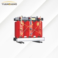 Transformateur de distribution de type sec à enroulement en aluminium, norme EN, classe climatique C2, 11 kV, 160 kVA, 315 kVA, pour système de stockage d'énergie