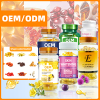 Cápsulas de Gel Suave de Vitamina E Natural 1000 UI, Certificación ISO, 100 Cápsulas/Botella, Suplemento para la Salud de Adultos, Mantenimiento Antioxidante