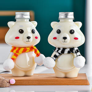 Campione gratuito 350ml Shiba Inu bottiglia di bevanda avvitato Top può personalizzato bottiglia di <span class=keywords><strong>Manila</strong></span> Philippine antifurto zucchero di paglia cibo barattolo di plastica - Product Image 1