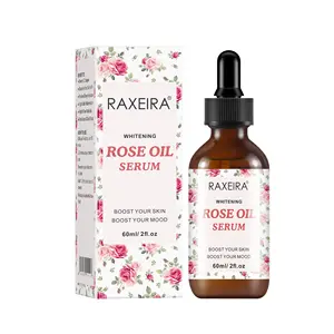 Best Selling Face Treatment Rose Extract Essential Oil Anti-Aging Hydrating Natural Organic Rose Face Oil