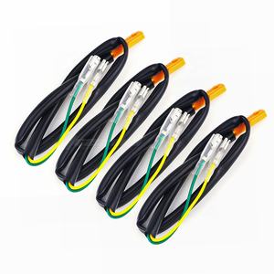 Accessoires de connecteur de ligne de câble de prise de câblage de clignotant de moto pour HONDA REBEL CMX300 <span class=keywords><strong>CB125R</strong></span> CB650R 1000R - Product Image 2