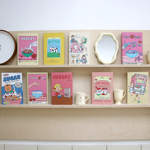 <span class=keywords><strong>Libro</strong></span> de Papel con Diseño Personalizado de Dibujos Animados, Fondo Rosa, Impresión Digital, Accesorios de Fujian para Decoración, Música, Ángel, Cruz - Product Image 3
