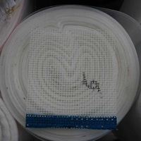 Maille filtrante en nylon 20 microns, 1 pièce, à trous ronds, pour filtration de liquides, élément filtrant, composant central pour cuve sous pression fourni