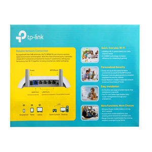 <span class=keywords><strong>Routeur</strong></span> sans fil TPLINK 300M avec TL-WR841 mural traversant Version anglaise Connecteur Type SC Utilisation pour FTTH - Product Image 1