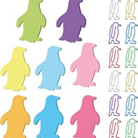 Notes autocollantes auto-adhésives pratiques pour pingouin Bloc-notes organisationnels et décoratifs