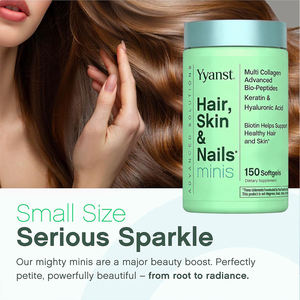 Cápsulas Blandas de Péptidos de Colágeno Múltiple OEM/ODM para Piel, Cabello y Uñas Saludables - Uso en Adultos, Bajo en Carbohidratos y Azúcar, Suministro de Fábrica con Certificaciones Múltiples - Product Image 5