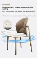 Chaise de salle à manger en cuir Yuechun en stock – Confortable, moderne et luxueuse pour la maison, le restaurant et l'hôtel