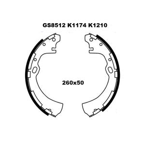 1399-S574 44060-08G25 FSB282 K1174 GS8512 Zapatas de Freno Compatibles con <span class=keywords><strong>NISSAN</strong></span> <span class=keywords><strong>PICK</strong></span> <span class=keywords><strong>up</strong></span> (D21) D22 TERRANO URVAN ISUZU FARGO ELF ASP2F23 - Product Image 4