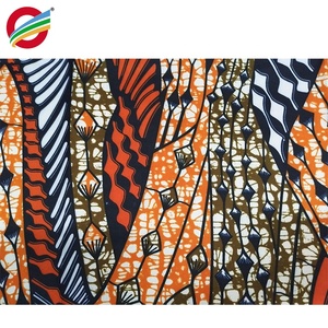 Nouveau choix 2025 Tissu africain <span class=keywords><strong>en</strong></span> wax tendance 100-110 g/m² 100 % polyester imprimé wax hollandais pour <span class=keywords><strong>pagne</strong></span> - Product Image 5