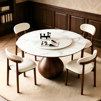 Table à manger en bois massif de style nordique, design industriel, meubles sur mesure pour la maison, hôtel/restaurant haut de gamme, style nordique tendance