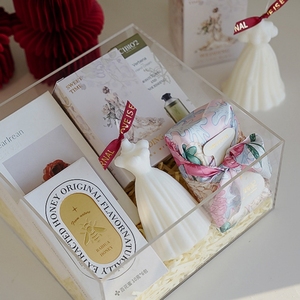 Vela Aromática <span class=keywords><strong>de</strong></span> Parafina con Forma <span class=keywords><strong>de</strong></span> Vestido <span class=keywords><strong>de</strong></span> Novia, Hecha a Mano, Ecológica, para Aromaterapia, Recuerdo <span class=keywords><strong>de</strong></span> Boda Navideño - Product Image 5