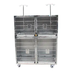 Specially Supplied Commercial Multi-Layer Veterinary Grade Dog Cage Stainless 304 Dog Cage