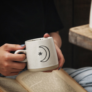 Taza Creativa <span class=keywords><strong>de</strong></span> <span class=keywords><strong>Sol</strong></span> y Luna, Taza <span class=keywords><strong>de</strong></span> <span class=keywords><strong>Café</strong></span> <span class=keywords><strong>de</strong></span> Gres - Product Image 4