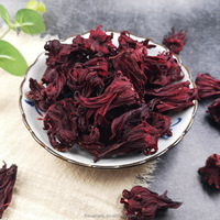 Hibiscus séché à l'air Fleurs entières Goût aigre Boissons séchées à des prix compétitifs pour Cocktail/thé/mélange de thé OEM Accepter