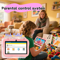 Tablette pour enfants YPORANGECHENG OEM 7 pouces, 2 Go de RAM, 32 Go de stockage, 3000 mAh, processeur quadricœur MTK6735, logo personnalisé, tablette pour enfants