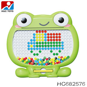 漫画カニ磁気ペン60ビーズDIYプラスチック迷路絵画ボード5-7歳の子供のための創造的な教育描画おもちゃ - Product Image 6