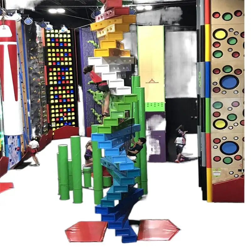Cheap Factory Price Boulderinng Wall Indoor Attractive Indoor Playground Rock Climbing Equipment Climbing Wall